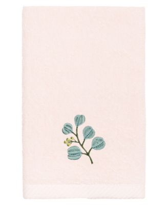 Turkish Cotton Botanica Embellished 2-Pc. Fingertip Towel Set