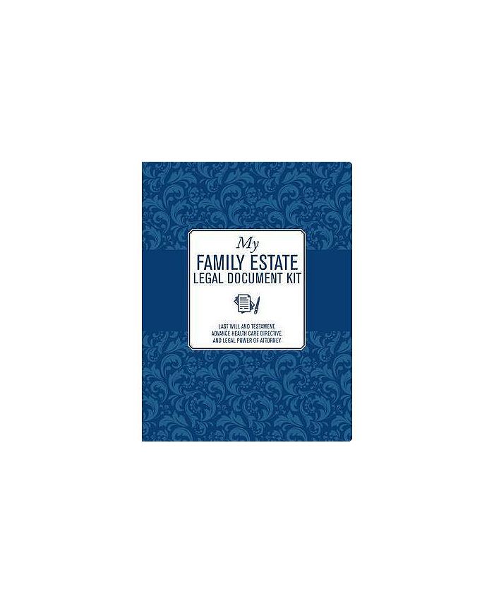Barnes & Noble My Family Estate Legal Document Kit by Peter Pauper