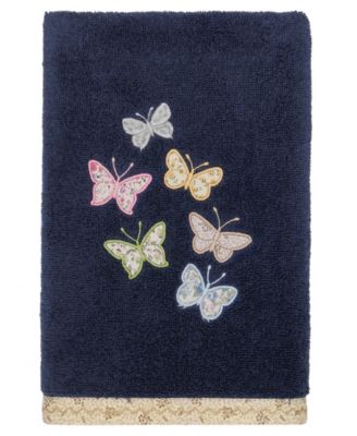 Turkish Cotton Mariposa Embellished 4-Pc. Bath Towel Set