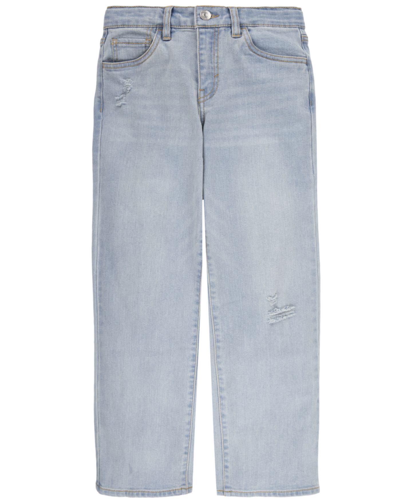 Джинсы Levi's Vintage-Like Mid-Rise Wide Leg Jeans для девочек, цвет: Bauhaus Blues — фото 9