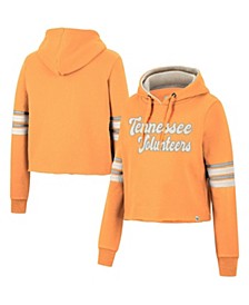 Women's Tennessee Orange Tennessee Volunteers Retro Cropped Pullover Hoodie