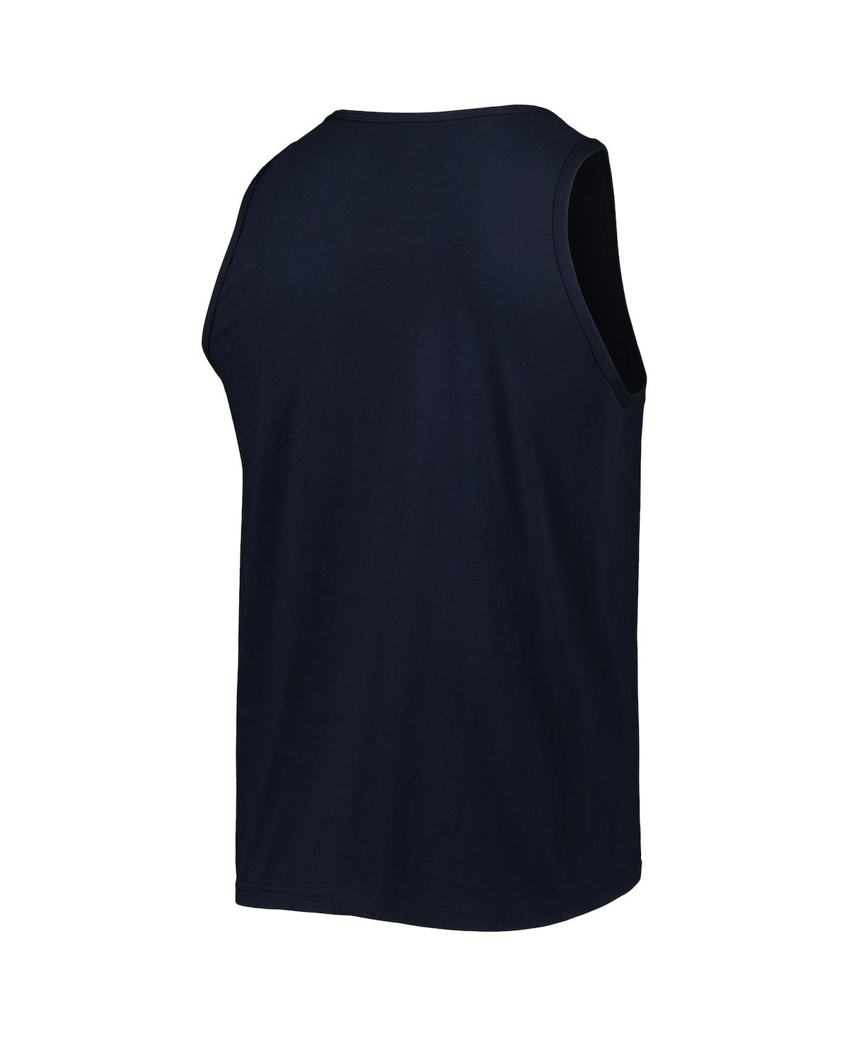 Mitchell & Ness Men's  Navy Boston Red Sox Cooperstown Collection Stars And Stripes Tank Top In Blue