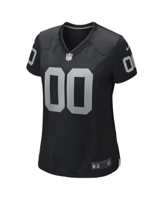 Women's Jim Otto Black Las Vegas Raiders Game Retired Player Jersey