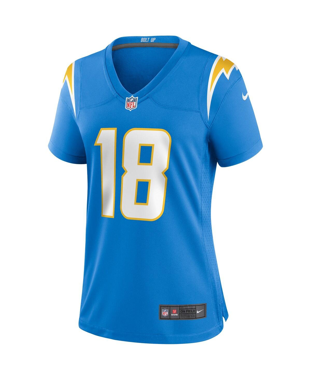 Women's Nike Charlie JoinerLos Angeles Chargers Game Retired Player Jersey - Powder Blue