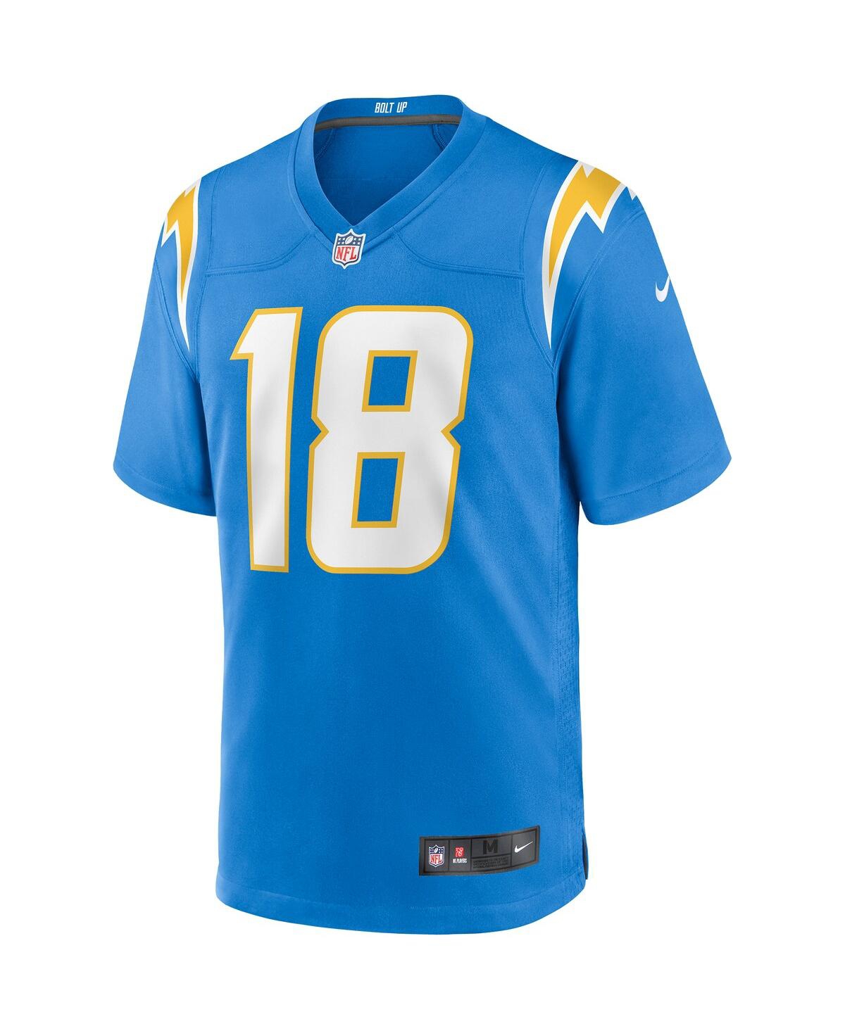 Men's Nike Charlie JoinerLos Angeles Chargers Game Retired Player Jersey - Powder Blue