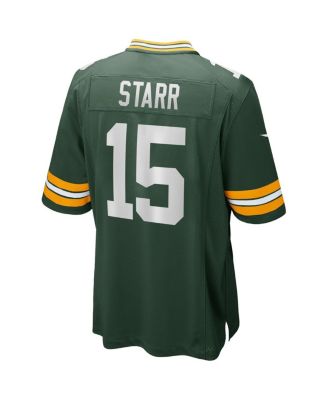 Men's Bart Starr Green Green Bay Packers Game Retired Player Jersey