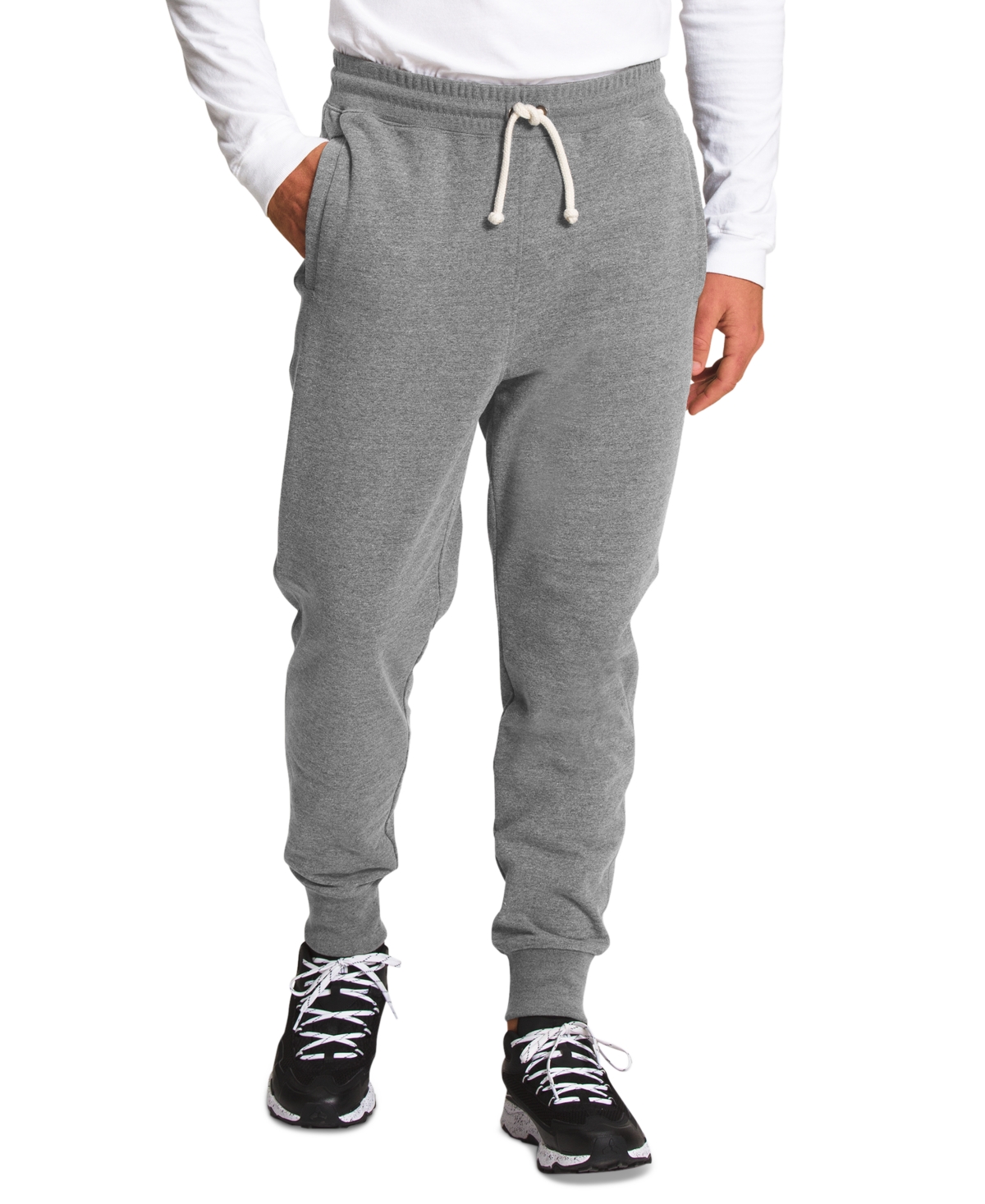 The North Face Men's Heritage Patch Jogger In Tnf Medium Grey Heather