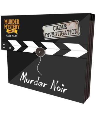 Murder Mystery Party Case Files, Murder Noir Set, 53 Piece