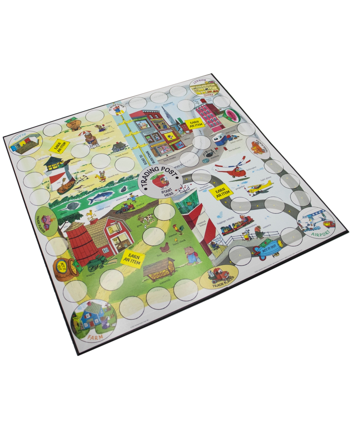Shop Briarpatch Richard Scarry's Busy Day Game Set, 28 Piece In Multi Color