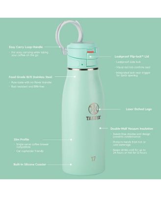 Traveler 17-Oz. Travel Mug with Flip-Lock Lid