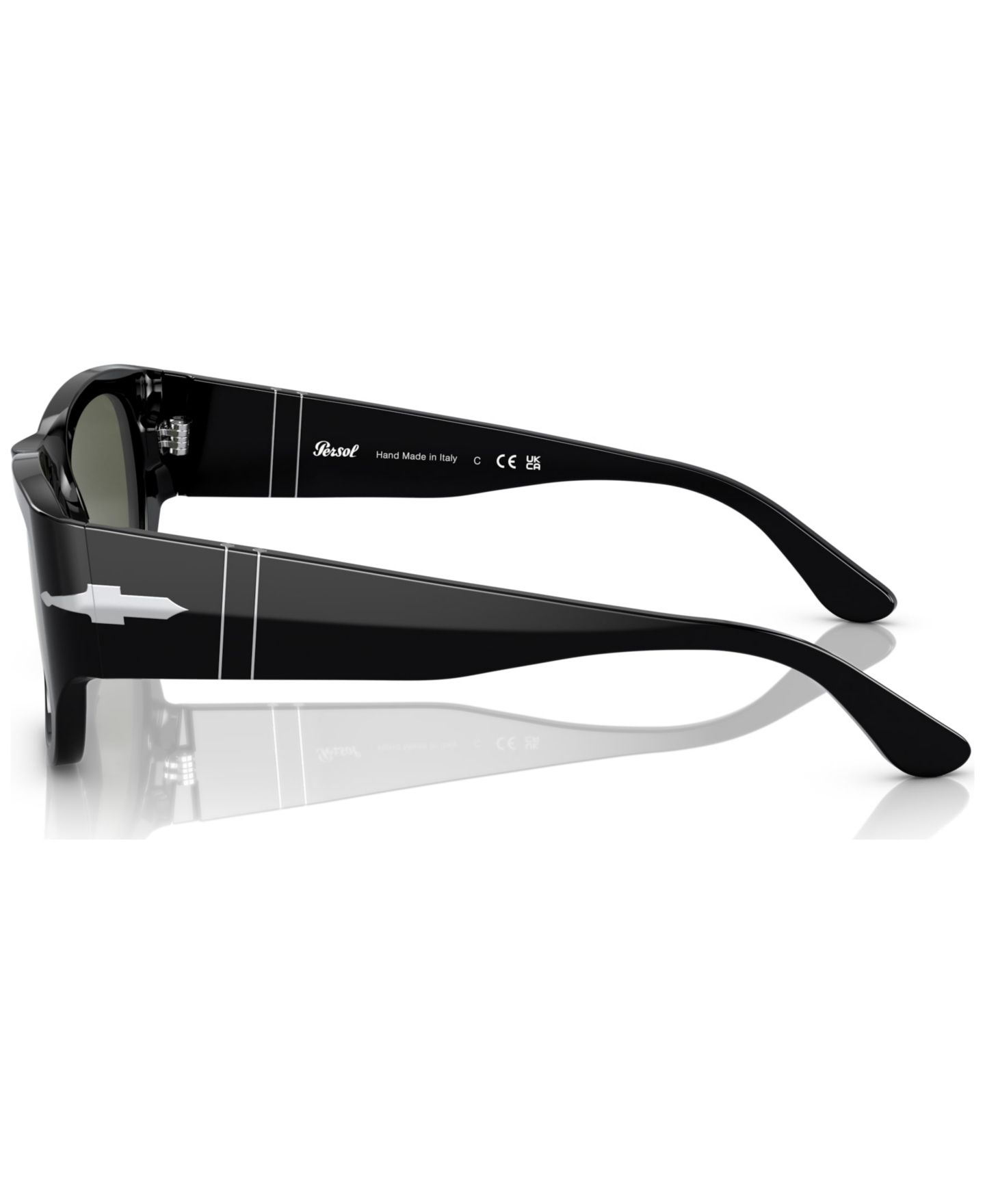 Солнцезащитные очки Persol Unisex Sunglasses, 0PO3308S953154W, цвет: Чёрный — фото 2