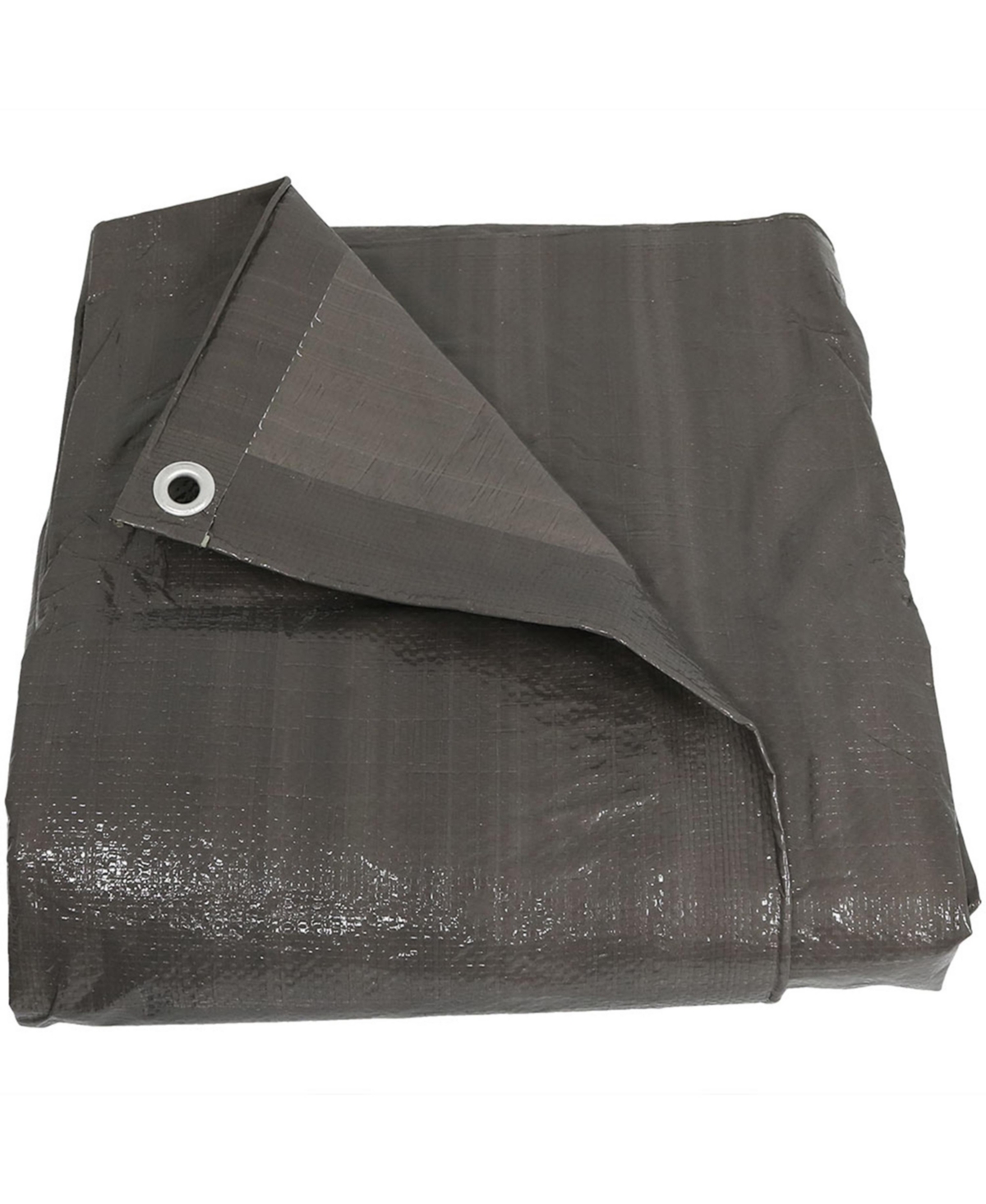 Polyethylene Multi-Purpose Tarp - Dark Gray - 9 ft x 12 ft - Dark Grey