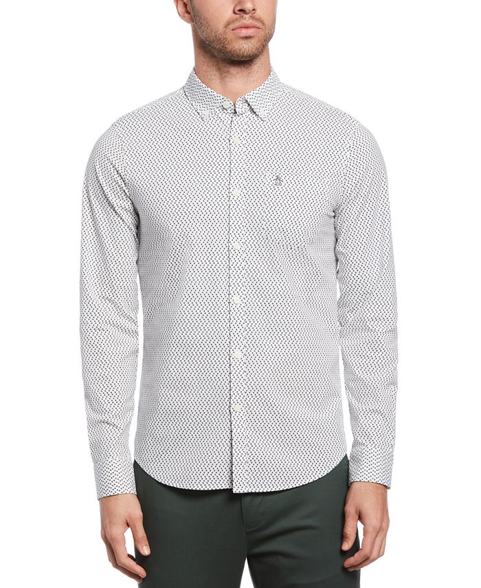 Original penguin sales slim fit shirt