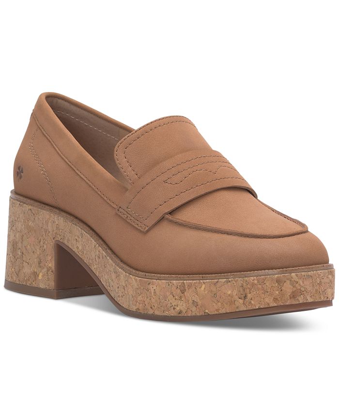 Lucky Brand Women s Palti Cork Platform Loafers Macy s