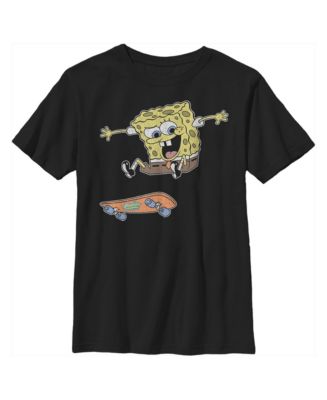 Nickelodeon Boy's SpongeBob SquarePants Skater Bob Child T-Shirt - Macy's