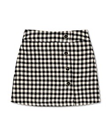 Womens' Flannel Mini Skirt