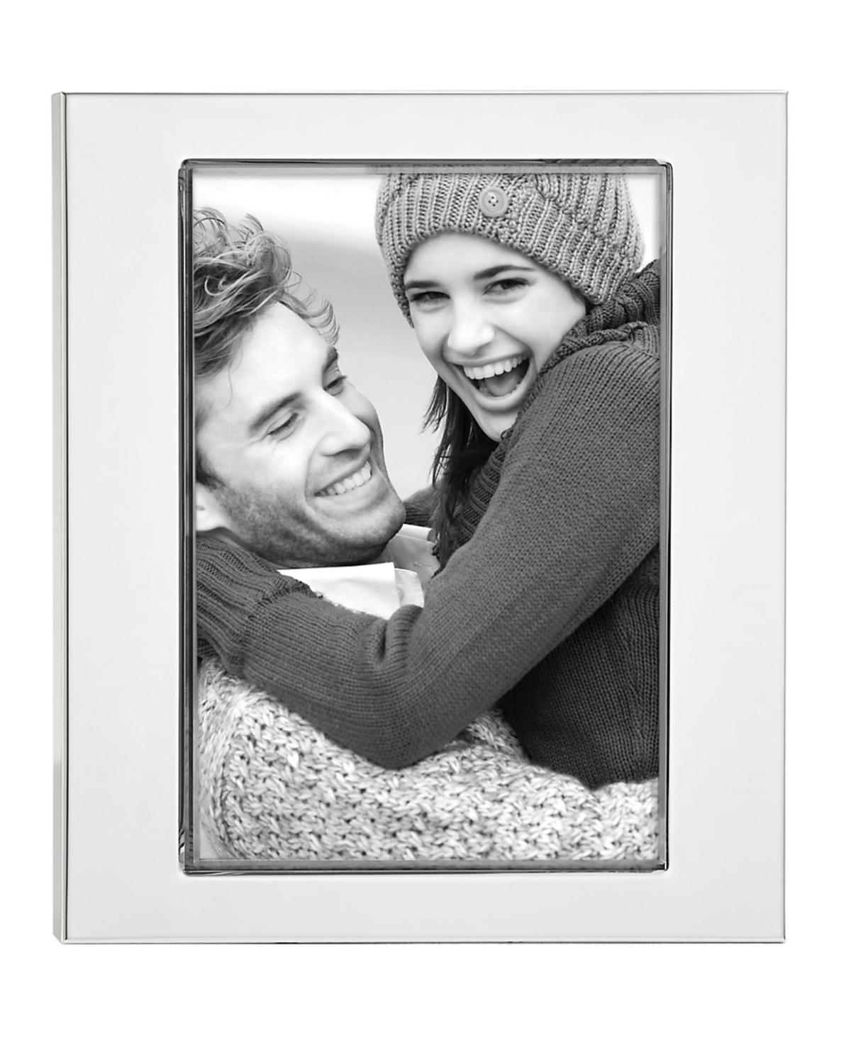 Reed & Barton Addison Silver-plated Photo Frame, 5" X 7" In Metallic And Silver Plate