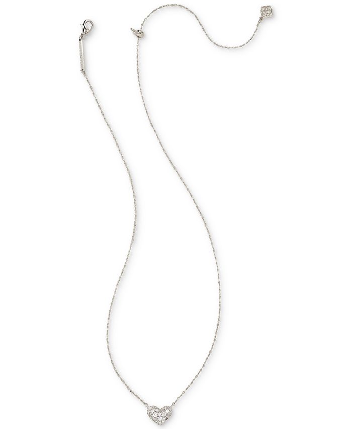 Kendra Scott Gold Tone Pav Heart 19