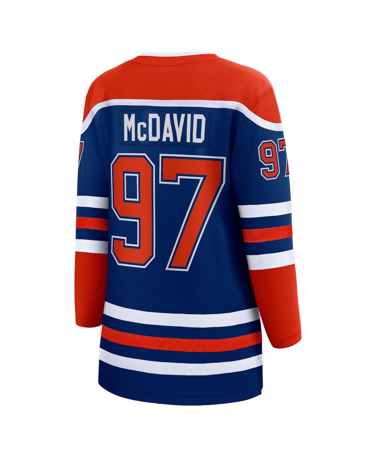 Women's Fanatics Connor McDavidEdmonton Oilers Home Premier Breakaway Player Jersey - Royal