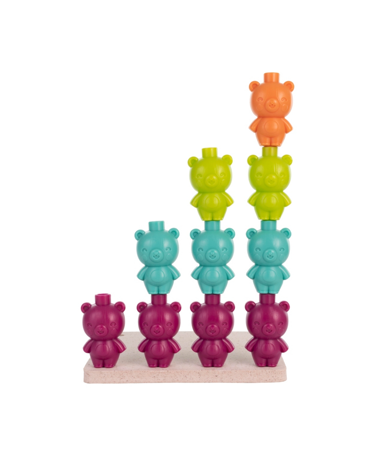 Shop Miniland Math Connectable Bears In Multicolor