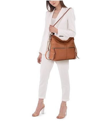 The Sak Women s Ashland Leather Bucket Hobo Macy s