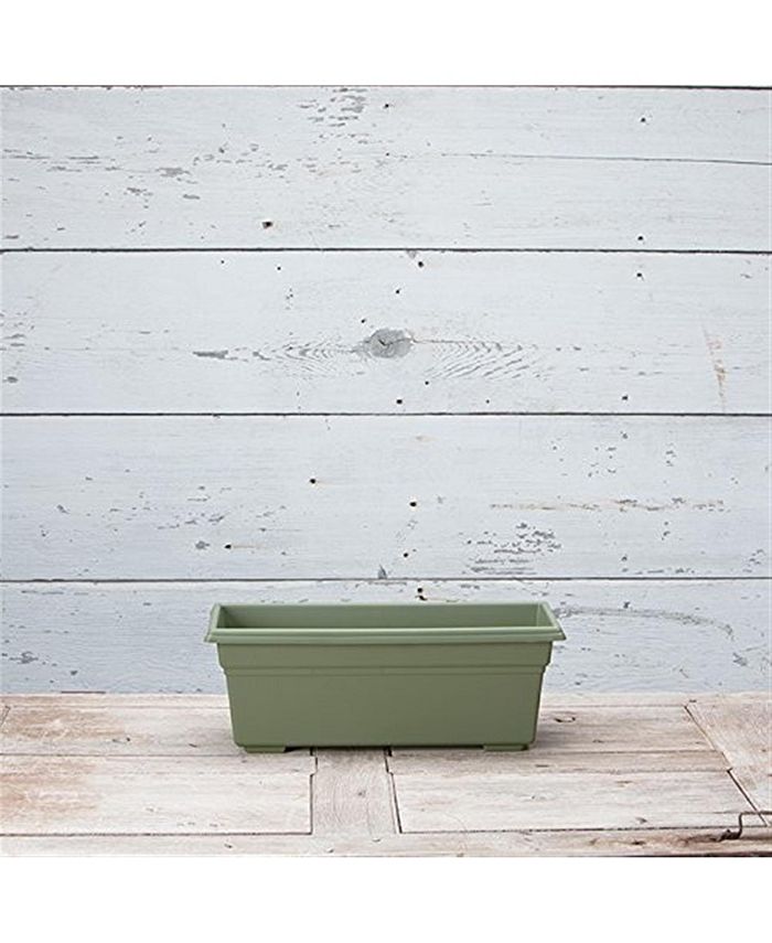 Novelty Manufacturing Co. (16190) Countryside Flower Box, Sage 18
