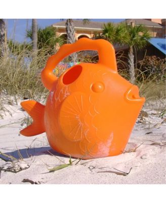 Character Plastic Watering Can, Orange Fish, 0.75 Gallon