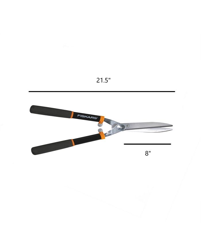 Fiskars Power Lever Hedge Shears With Soft Grip Handle Macy's