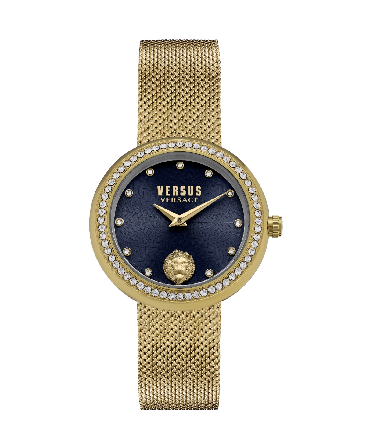 Versus Lea Women's 2 Hand Quartz Movement And Ion Plating Yellow Gold-tone Bracelet Watch 35mm In Ion Plating Yellow Gold