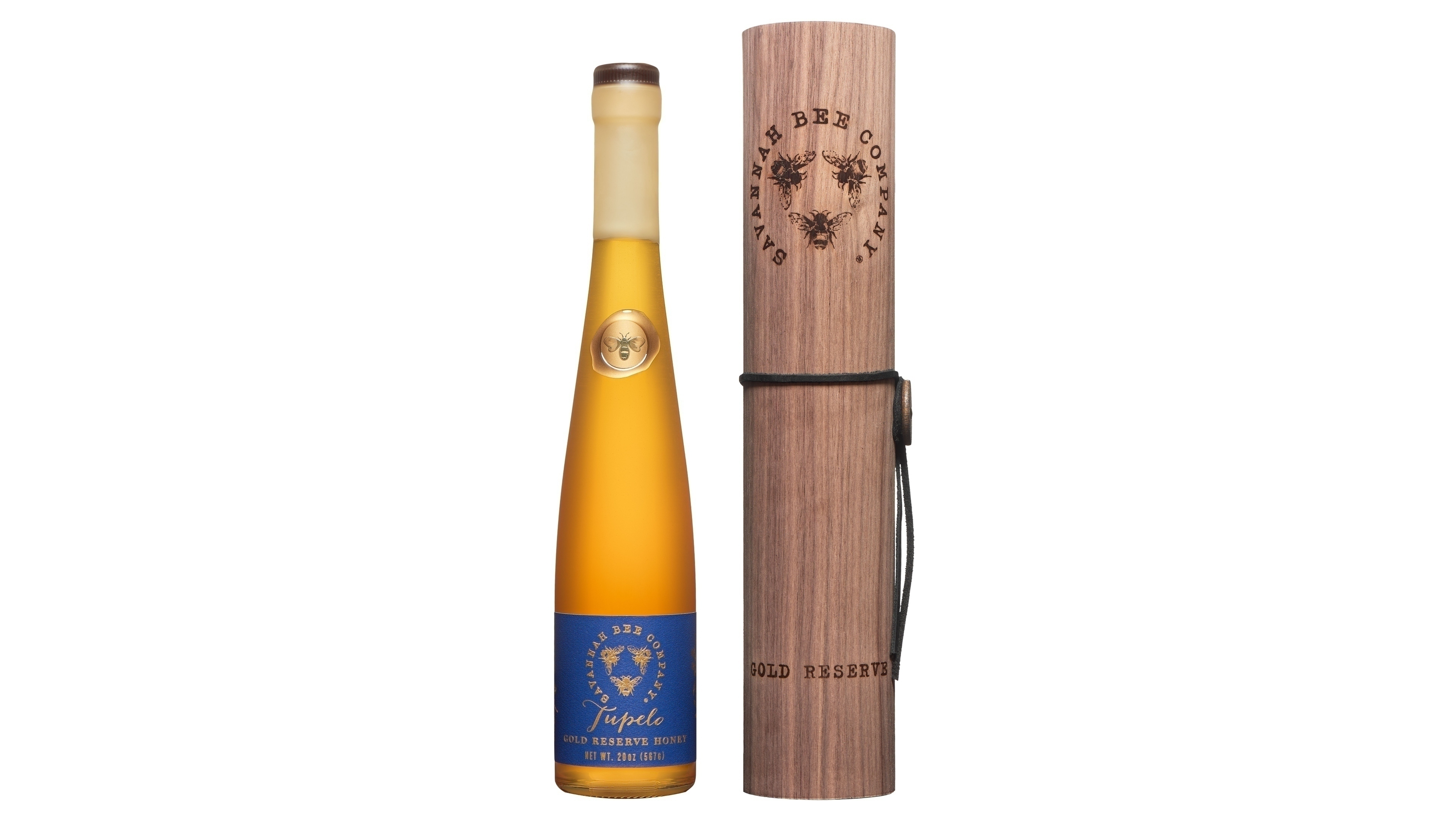 Savannah Bee Company Tupelo Gold-Tone Reserve Honey Flute