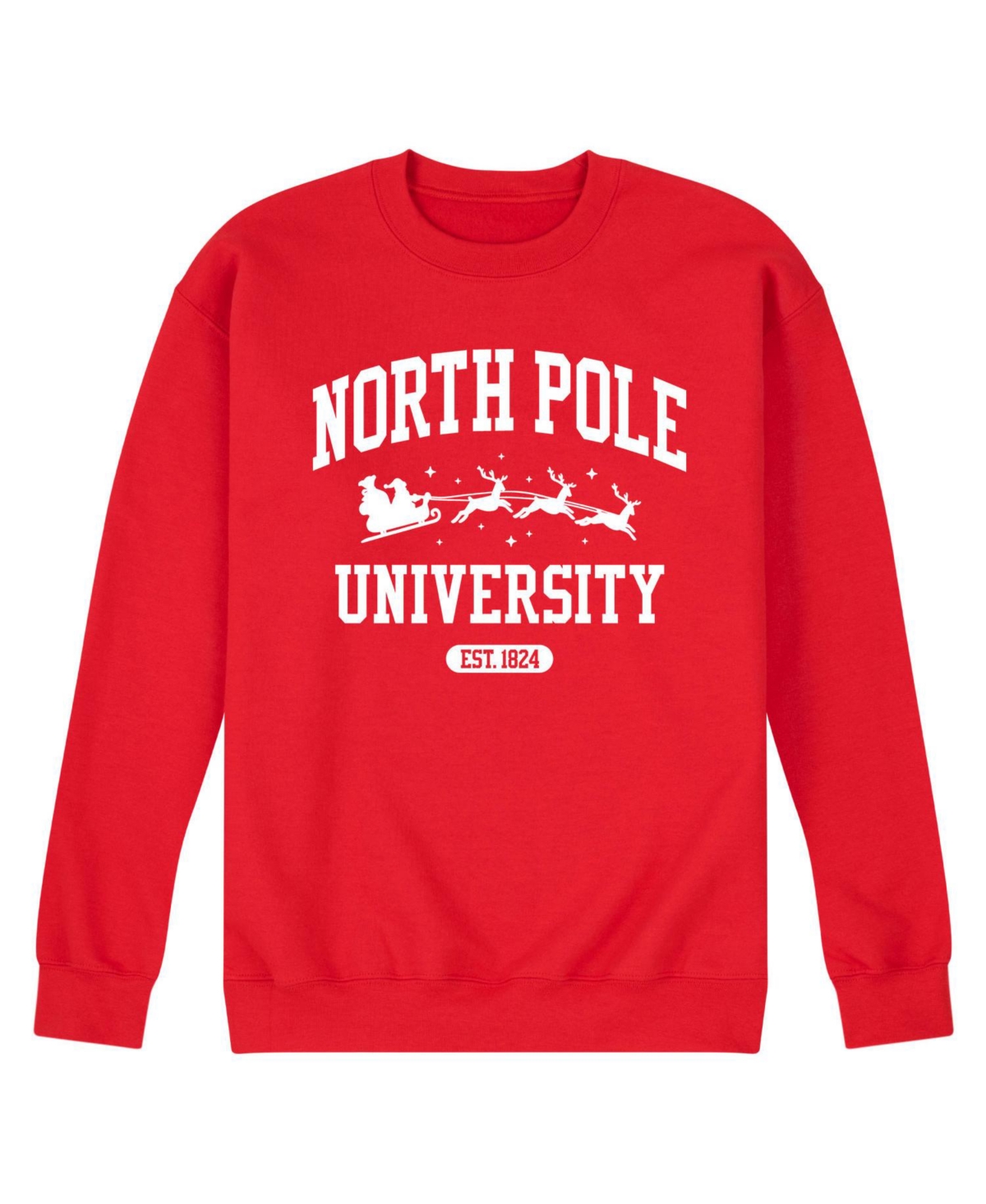 Airwaves Men's North Pole Fleece T-shirt In Red