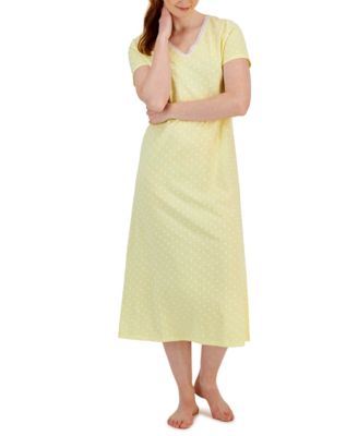 Charter Club Women's Cotton Lace-Trim Essentials Nightgown, Created for  Macy's - Macy's