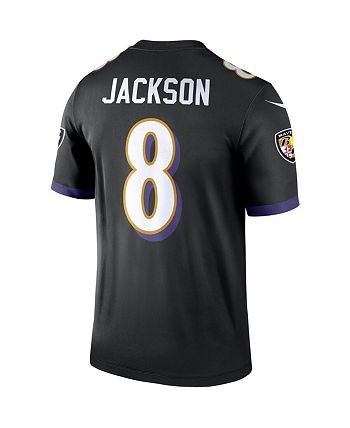 NFL, Shirts, Baltimore Ravens Lamar Jackson Jersey Black Mens Large