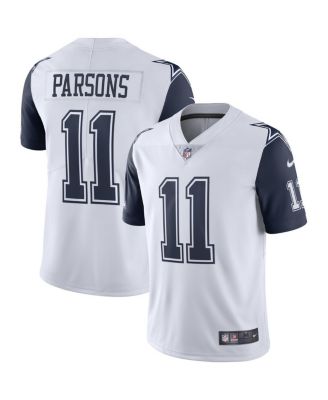 Dallas Cowboys Nike Game Road Jersey - White - Custom - Mens