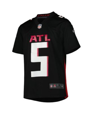 Big Boys Drake London Black Atlanta Falcons Game Jersey