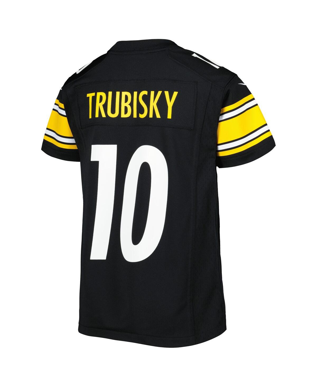 Big Boys Nike Mitchell TrubiskyPittsburgh Steelers Game Jersey - Black