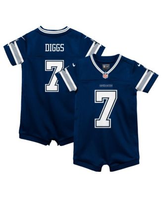 Nike Infant Boys and Girls Trevon Diggs Navy Dallas Cowboys Game Romper  Jersey - Macy's