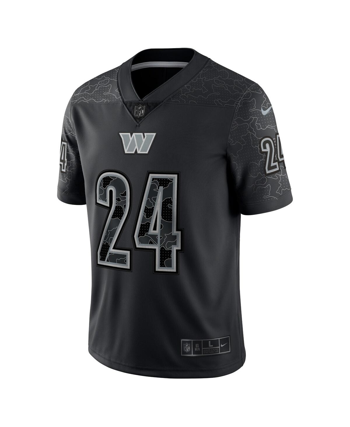 Men's Nike Antonio GibsonWashington Commanders Rflctv Limited Jersey - Black