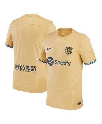 Men's Nike Yellow Barcelona 2022/23 Away Replica Blank Jersey - Macy's