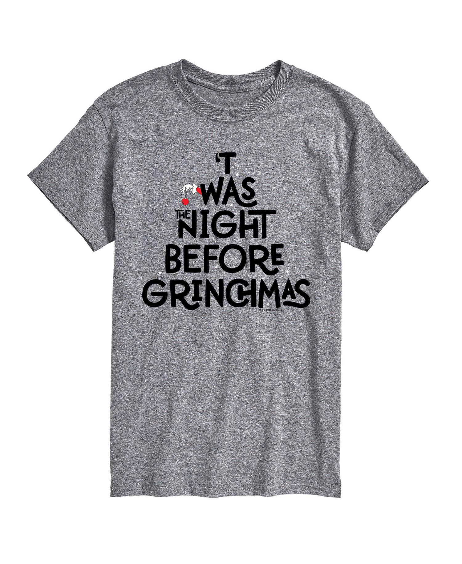Men's Dr. Seuss The Grinch Night Before Christmas Graphic T-shirt