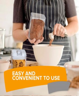 8 Piece Food Storage Containers, 0.8 Liter