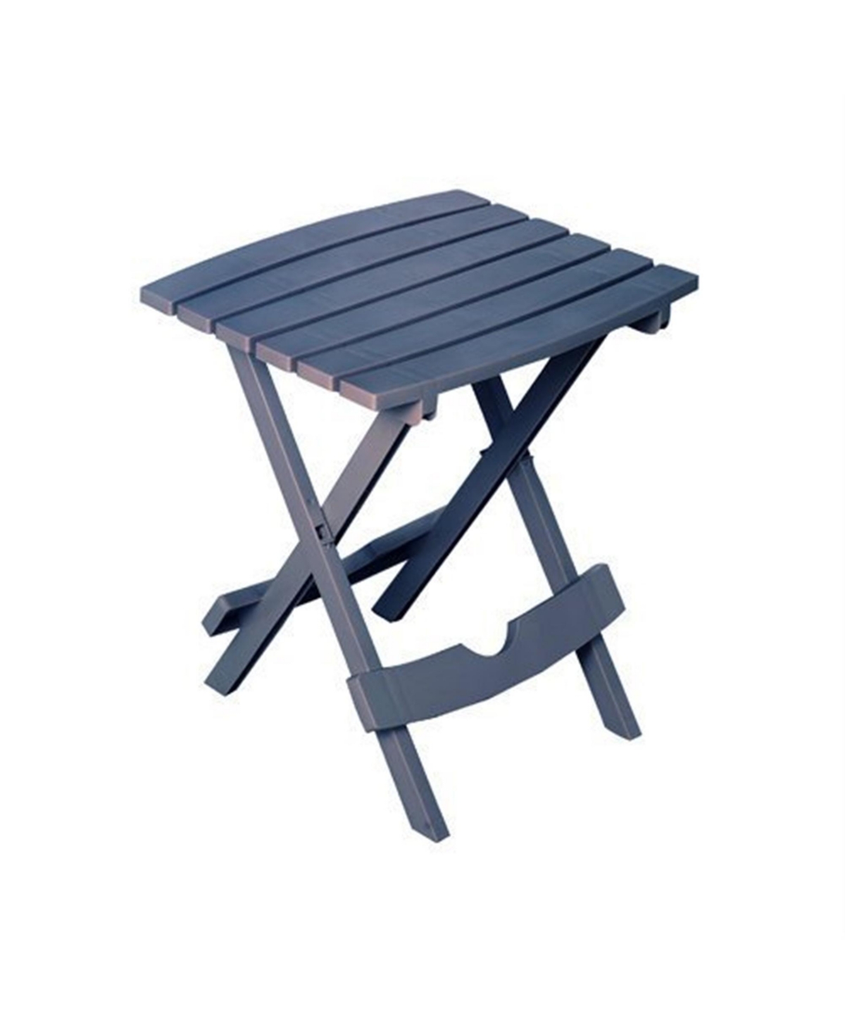 Adams 8500-94-3936 Quik-Fold Side Table- Bluestone, 15