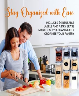 Air Tight Food Storage Container, 14 Pack