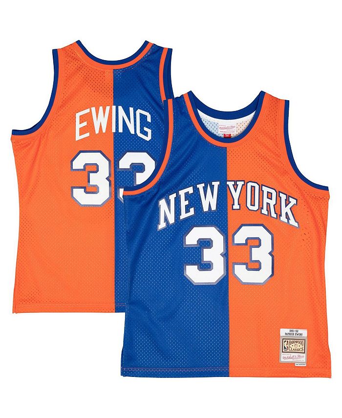 Shop Mitchell & Ness New York Knicks 1991 White Black Swingman