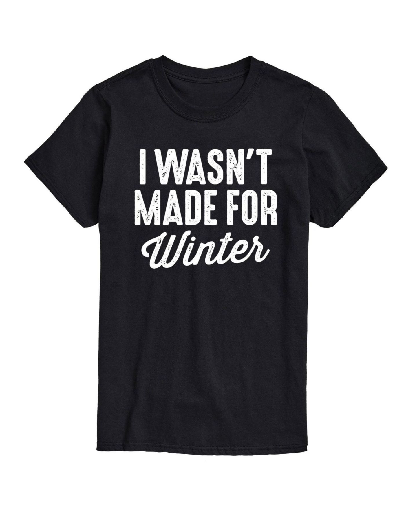 Мужская футболка AIRWAVES Wasn't Made For Winter Short Sleeve, цвет: Чёрный — фото 1