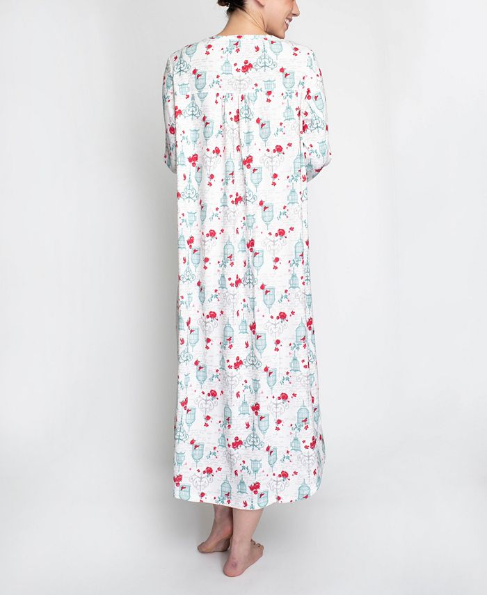 WHITE ORCHID Women's Butter Knit Holiday Cardinal Gown & Reviews All