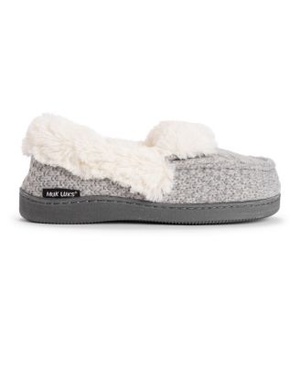 MUK LUKS Women's Anais Moccasin Slippers - Macy's