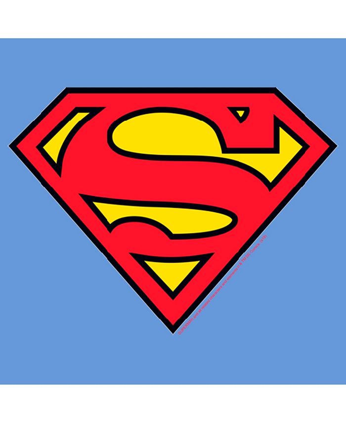 DC Comics Boy's Superman Classic Logo Child Performance Tee - Macy's