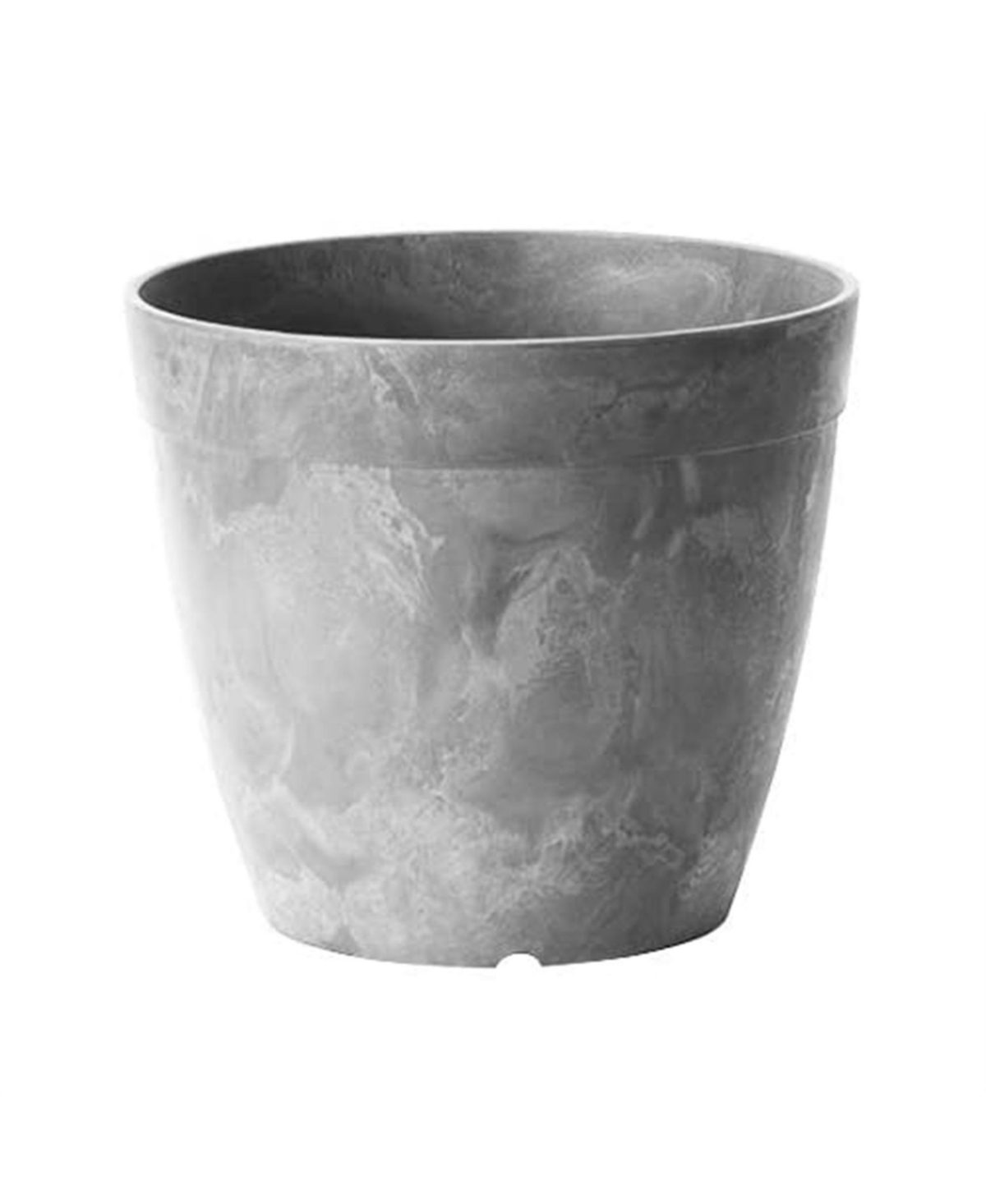 Artstone Dolce Round Planter 6.5" Grey - Grey