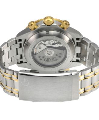 Men's Hudson Yards Swiss Automatic Two-Tone SS IPYG Stainless Steel Bracelet Watch 43mm